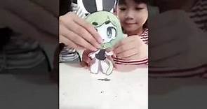 Making a Chibi paper doll l Skye Mary Llabres Tamayo