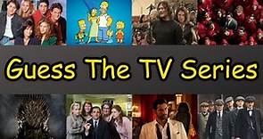Guess The TV Series Quiz