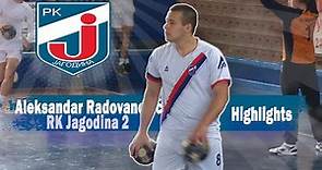 Aleksandar Radovanović RK Jagodina 2 Highlights