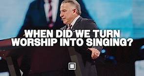 How Did We Turn Worship Into Singing | Tim Dilena