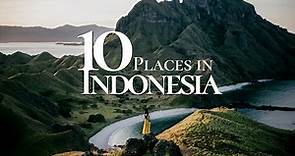 10 Amazing Places to Visit in Indonesia 🇮🇩 | Indonesia Travel Video