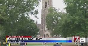 ESPN College game day at Duke University