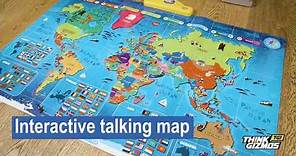 TG661 Interactive World Map - Features over 1000 Facts