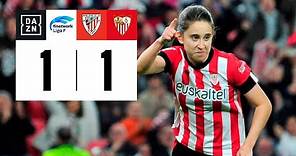 Athletic Club vs Sevilla FC (1-1) | Resumen y goles | Highlights Liga F