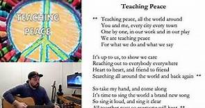 Teaching Peace