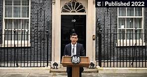 U.K Prime Minister: Rishi Sunak Officially Becomes Prime Minister and Forms Cabinet