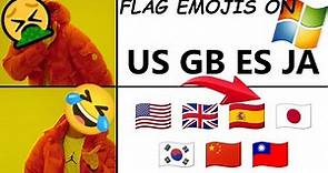 [BROKEN] Get Country Flag Emojis on Windows!