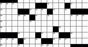 Free Daily Online Crossword Puzzles (Mobile/Tablet/PC)