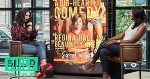 Regina Hall Talks About Her New Movie, "Support Our Girls"