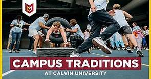 Campus traditions at Calvin University - 2023