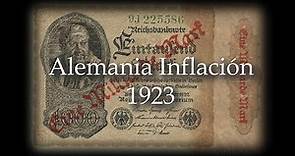 HIPERINFLACIÓN ALEMANA DE 1923