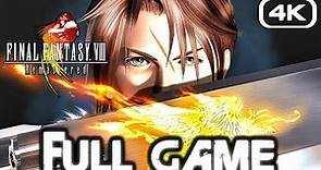 FINAL FANTASY VIII REMASTERED Gameplay Walkthrough FULL GAME (4K ULTRA HD) No Commentary