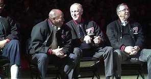 Portland Trail Blazers celebrate 1977 championship team