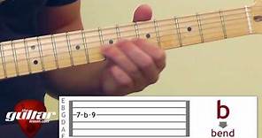 How to read guitar tabs (tablature )