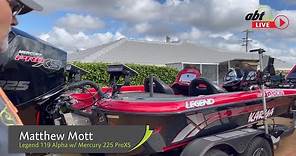 ABT Live Ep 21 | Matthew Mott shows us his Garmin-loaded Legend bass boat