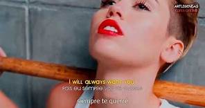 Miley Cyrus Wrecking Ball Subtitulada Al Español Video Official