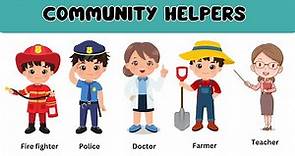 Community Helpers Vocabulary / English Vocabulary / Community Helpers for Kids /