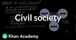 Civil society | Citizenship | High school civics | Khan Academy