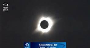 😱 El máximo del eclipse total de Sol de 1991 duró 7 minutos 😱. ¿Lo viste? / Dr. José Franco