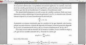 Mecánica Clásica A: Práctica 23: Ecuación de Hamilton-Jacobi.