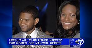 Lawsuit will claim Usher infected 2 women, 1 man with herpes