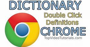 How to Install Dictionary in Google Chrome