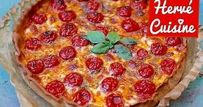 Recette de la TARTE PIZZA tomate mozza, au top pour l'apéro