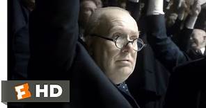 Darkest Hour (2017) - We Shall Fight on the Beaches Scene (10/10) | Movieclips