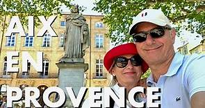 Aix en Provence France. Pretty & chic Aix. A travel vlog on joie de vivre in Aix en Provence France.