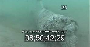 Queen Anne's Revenge Blackbeard Wreck Site Nautilus Productions HD Stock Footage