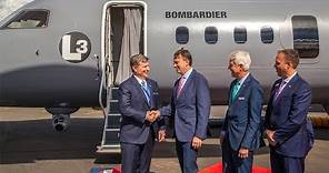L3 Technologies and Bombardier Mark Debut of L3 Q400 Multi-Mission Aircraft at Farnborough 2018