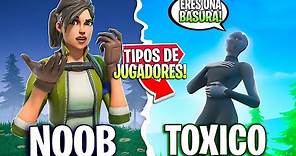 Los 20 TIPOS De Jugadores Que EXISTEN En Fortnite, Cuál Eres Tú? (Parte 1)