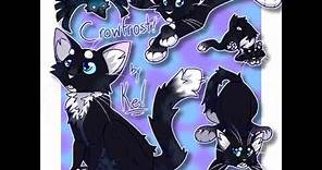 Warrior Cats fan art: Crowfrost!