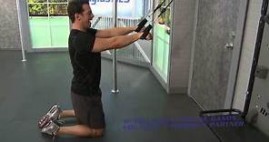 HOW TO DO Straight Arm Lat Pulldown with Resistance Bands