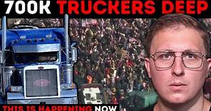 Massive Trucker Convoy Descends on Texas Over Border Crisis