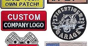 Custom Embroidery Patches, Personalized Morale Patches, Any Size or Logo can be Customized, Hook and Loop ，Sew on ，Iron on
