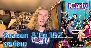 iCarly season 3 ep 1&2 REVIEW // iBuckled & iLove Your Shoes // Paramount+