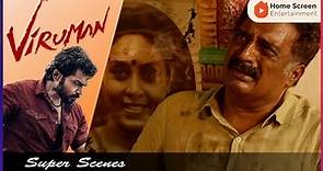 Viruman Movie Scenes | Karthi saves Prakash Raj's life | Karthi | Aditi Shankar | Soori | Rajkiran