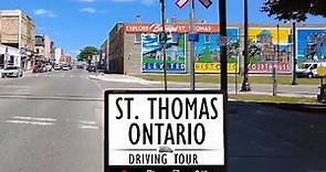 St. Thomas, Ontario Cruising in 4K: Discovering the Secrets of the Charming Town