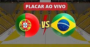 Placar Ao Vivo: Portugal x Brasil #handebol