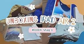Unboxing iPad Air 2 in 2024 | Caren Keila D.