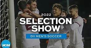 2022 NCAA DII men's soccer championship selection show