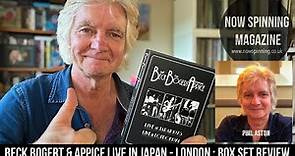 Jeff Beck Tim Bogert Carmine Appice : BBA : Live in Japan 4CD Box Set Review - Now Spinning Magazine