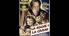 LA NOCHE Y LA CIUDAD (1950) Cine Negro en español | Película completa subtitulada