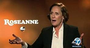 Actress Laurie Metcalf happy to return to her TV family on 'Roseanne'