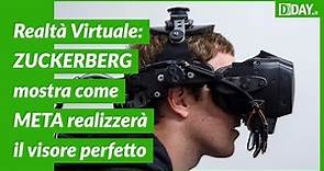 Realtà Virtuale indistinguibile dal mondo reale: la sfida di Meta e dei suoi Reality Labs