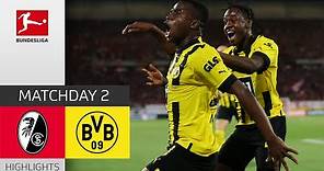 SC Freiburg - Borussia Dortmund 1-3 | Highlights | Matchday 2 – Bundesliga 2022/23