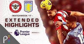 Brentford v. Aston Villa | PREMIER LEAGUE HIGHLIGHTS | 12/17/2023 | NBC Sports