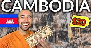 🇰🇭| BEST Of Kampong Cham With a $20 Dollar Challenge in CAMBODIA, 2023
