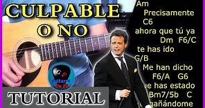 ✅ Cómo tocar CULPABLE O NO en guitarra ✅ Luis Miguel | TUTORIALES DE GUITARRA T6